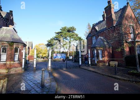 Botanische Gärten von Churchtown southport merseyside Churchtown southport merseyside england großbritannien Stockfoto