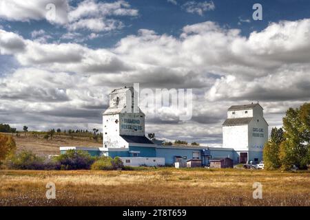 De Winton Alberta, Hamlet in Kanada Stockfoto