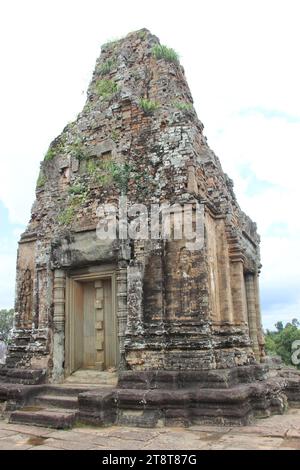 Pre Rup, Khmer-Tempel, das antike Angkor-Gebiet, Kambodscha. Regentschaft von Rajendravarman, 961 n. Chr. gewidmet Stockfoto
