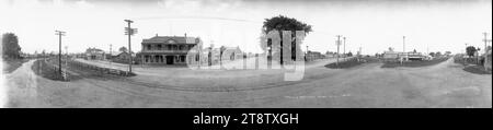 Borough of Ngaruawahia, Neuseeland, 1924 Stockfoto