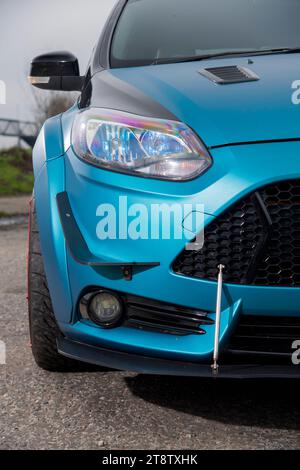 Stark modifizierter Mk3 Ford Focus ST Stockfoto