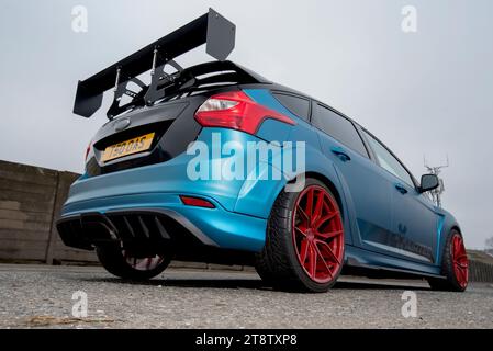 Stark modifizierter Mk3 Ford Focus ST Stockfoto
