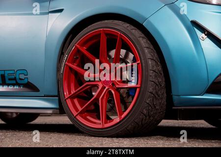 Stark modifizierter Mk3 Ford Focus ST Stockfoto