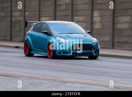 Stark modifizierter Mk3 Ford Focus ST Stockfoto