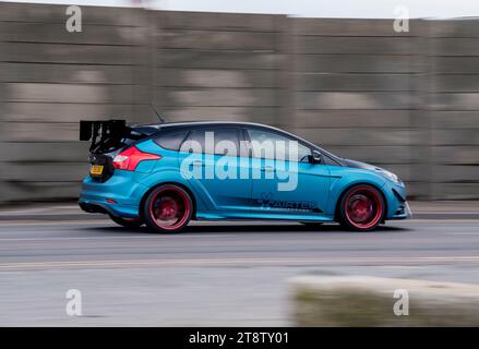 Stark modifizierter Mk3 Ford Focus ST Stockfoto