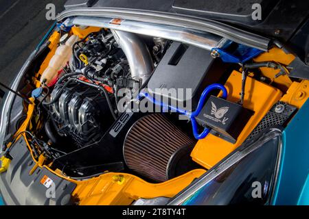 Stark modifizierter Mk3 Ford Focus ST Stockfoto