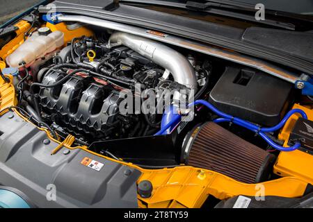 Stark modifizierter Mk3 Ford Focus ST Stockfoto
