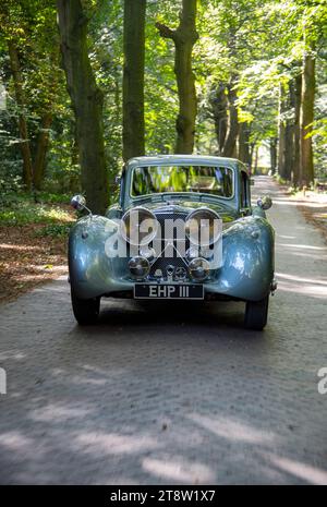 EHP 111 - William Lyons 1938 erster Jaguar SS100 - der erste Jaguar Wagen Stockfoto