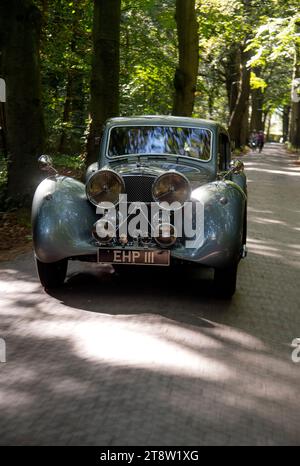 EHP 111 - William Lyons 1938 erster Jaguar SS100 - der erste Jaguar Wagen Stockfoto