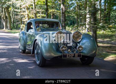 EHP 111 - William Lyons 1938 erster Jaguar SS100 - der erste Jaguar Wagen Stockfoto