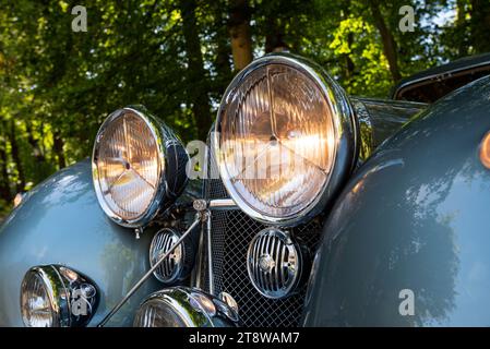 EHP 111 - William Lyons 1938 erster Jaguar SS100 - der erste Jaguar Wagen Stockfoto