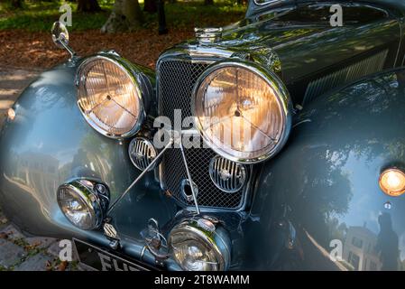 EHP 111 - William Lyons 1938 erster Jaguar SS100 - der erste Jaguar Wagen Stockfoto