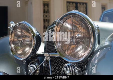 EHP 111 - William Lyons 1938 erster Jaguar SS100 - der erste Jaguar Wagen Stockfoto