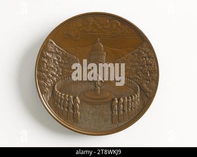 Louis Marie de Lahaye Cormenin (1788-1868), Staatsrat, 1842, Rogat, Emile, Graveur in Medaillen, Array, Numismatische Medaille, Durchmesser: 5,2 cm, Gewicht (Typengröße): 71,78 g Stockfoto