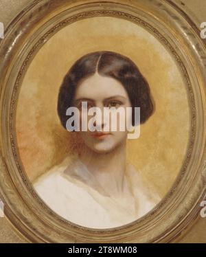 Porträt von Cornelia Marjolin-Scheffer, Scheffer, Ary, Maler, 19. Jahrhundert, Museum des romantischen Lebens, Museum des romantischen Lebens - Pavillon, 1. Stock, Raum 5, Malerei, Malerei, Ölgemälde, Leinwand, Frankreich, Höhe: 46 cm, Breite: 38 cm Stockfoto