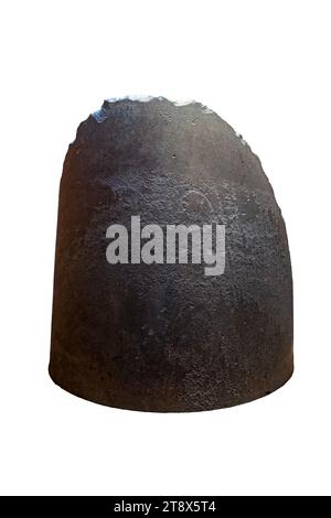 Teil der Ashokan-Säule. 3. Jahrhundert v. Chr. Aus pataliputra, Bihar. Stockfoto