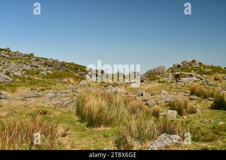 Coumshingaun Corrie Lake und die Umgebung der Comeragh Mountains Stockfoto