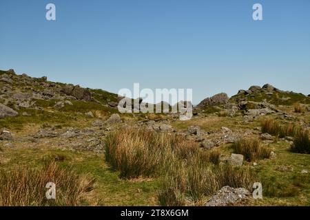 Coumshingaun Corrie Lake und die Umgebung der Comeragh Mountains Stockfoto