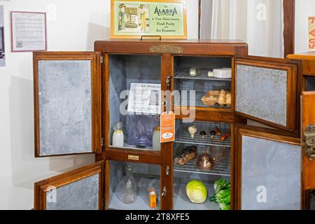 Muskegon, Michigan - das Muskegon Heritage Museum bietet mehr als 200 Exponate, die die Geschäfts- und Industriegeschichte der Region zeigen. Alaska Ref Stockfoto