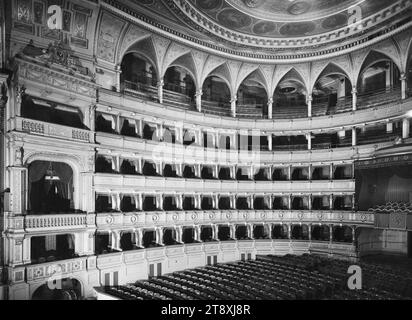 Staatsoper, Innenansicht (1., Opernring 2), Martin Gerlach jun. (1879-1944), Fotograf, Datum um 1940, Glas, negativ, Höhe 17, 9 cm, Breite 23, 9 cm, 1. Bezirk: innere Stadt, Oper, Staatsoper, Innenansicht  Darstellung eines Gebäudes, Sammlung Wien Stockfoto