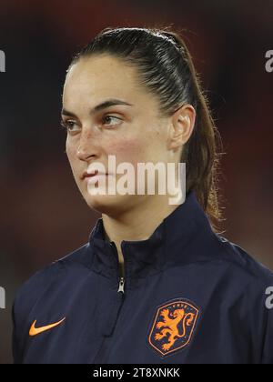 UTRECHT Caitlin Dijkstra aus Holland beim UEFA Nations League