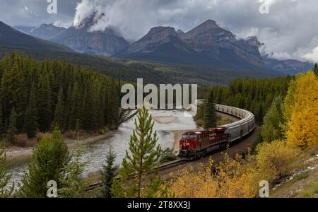Banff und Jasper National Parak in Alberta, Kanada Stockfoto