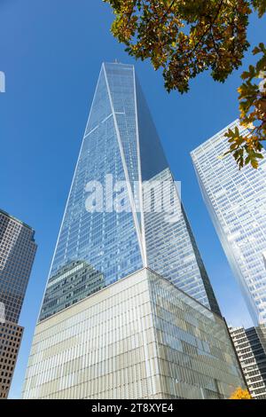 One World Trade Center, Manhattan, New York City, Vereinigte Staaten von Amerika. Stockfoto