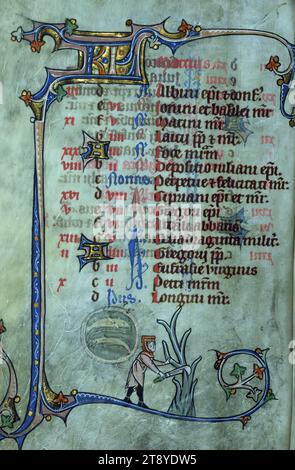 Stundenbuch, Arbeit der Monate: Man spading, dieses Stundenbuch 