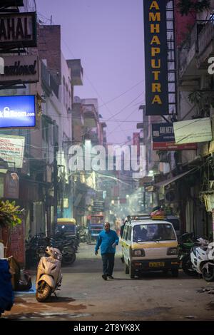 Paharganj in Delhi, Indien Stockfoto