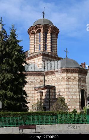 Old Court Orthodoxe Kirche des Heiligen Antonius des Großen, Strada Franceză, Altstadt, historisches Zentrum, Bukarest, Rumänien, Europa Stockfoto