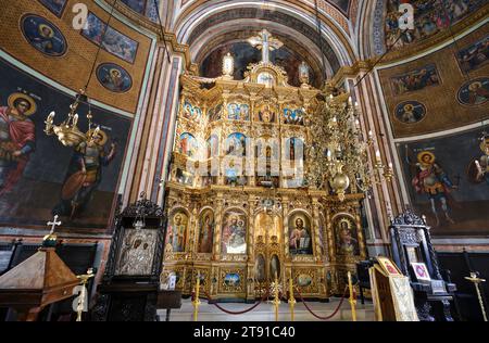 St. Demetrius-Poștă-Kirche, Biserica Sfântul Dimitrie – Poștă din București, Fotos von Tim Chong Stockfoto