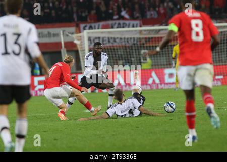 Wien, Österreich. November 2023. WIEN, Österreich 21. November 2023; #2 Anthonio RÜDIGER, Ruediger, Freundschaftsfußballspiel zwischen den Nationalmannschaften Österreichs und Deutschlands im Ernst-Happel-Stadion in Wien. 2:0 - Bild und Copyright von Arthur THILL/ATP Images (THILL Arthur/ATP/SPP) Credit: SPP Sport Press Photo. /Alamy Live News Stockfoto