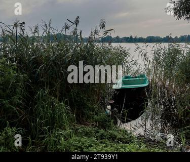 Galves See, Trakai, Litjuania Stockfoto