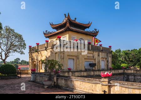 Kaiserliche Zitadelle von Thang Long im Zentrum von Hanoi, Vietnam. Stockfoto