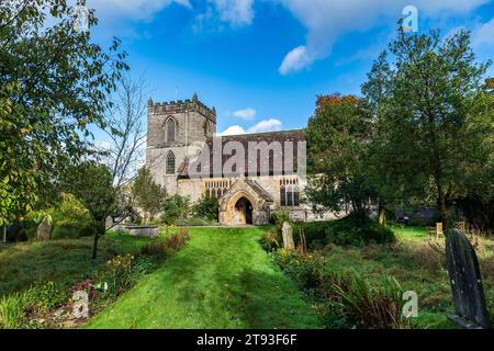 St. Mary's Church in Kettlewell, einem Dorf in Upper Wharfedale, North Yorkshire, England. Historisch Teil des West Riding of Yorkshire, ein schönes Stück Stockfoto