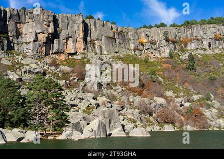 Naturpark der schwarzen Lagune in Soria, Castilla y León, Spanien Stockfoto