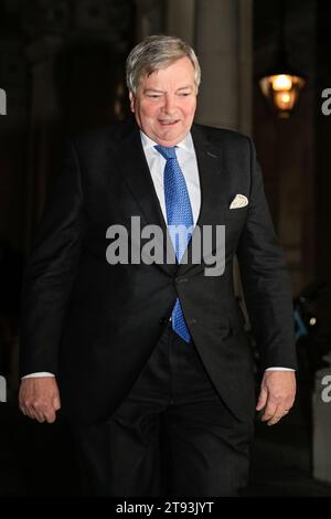London, Großbritannien. November 2023. Lord True, Anführer des House of Lords. Die Minister nehmen heute an der wöchentlichen Kabinettssitzung in der Downing Street Teil. Quelle: Imageplotter/Alamy Live News Stockfoto