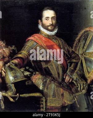 Francesco II della Rovere 1572 von Federico Fiori Barocci Stockfoto