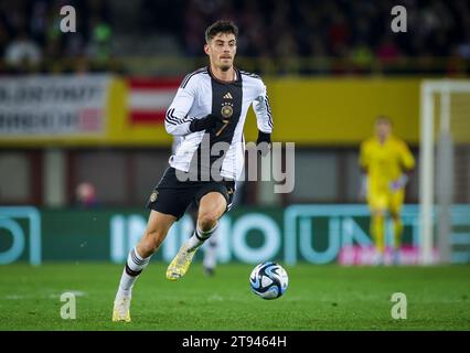Wien, Österreich. November 2023. Fußball: Internationales Spiel, Österreich - Deutschland, Ernst-Happel-Stadion. Der deutsche Kai Havertz in Aktion. Quelle: Christian Charisius/dpa/Alamy Live News Stockfoto