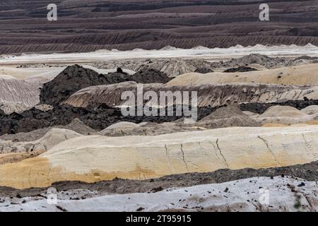 Steinkohlebergbau Welzow-Sued der Lausitz Energie Bergbau AG (LEAG), Deutschland, Sachsen, Niederlausitz, Welzow Stockfoto