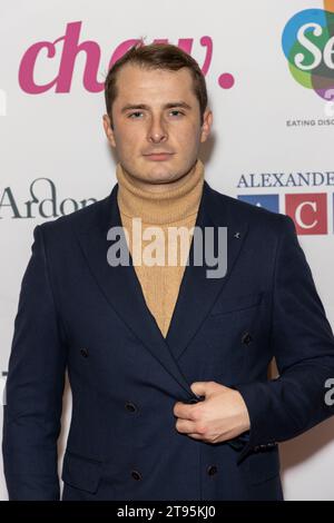London, Großbritannien. November 2023. Max Bowden nimmt an der SEED Gala 2023 in der Goldsmith's Hall in London Teil. Quelle: SOPA Images Limited/Alamy Live News Stockfoto