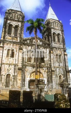 Stone Town, Sansibar, Tansania. St Joseph's Anglican Cathedral wurde in den 1870er Jahren auf dem Gelände des ehemaligen Sklavenmarktes erbaut Stockfoto