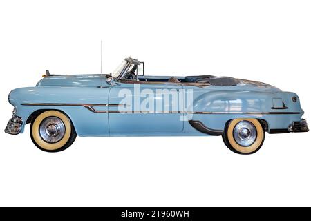 Escondido, CA - 10-30-2023: General Motors Cadillac Cabriolet, 1953, erster V-8 in Amerika Stockfoto