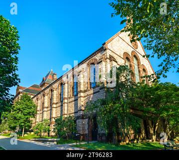 Sayles Hall in der Brown University, Providence, Rhode Island, USA Stockfoto