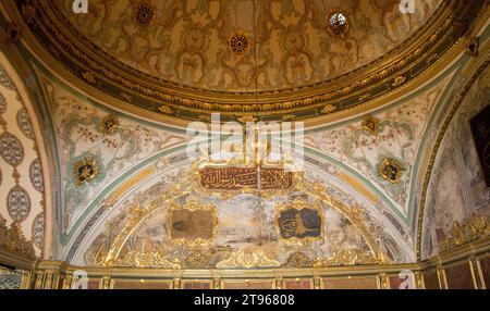 Schönes Beispiel der osmanischen türkischen Architektur Meisterwerke Stockfoto