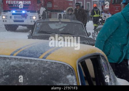 Ältere Car Technologgy Bei Classic Cars Hystoric Cars Mit Älterer Technologgy Credit: Imago/Alamy Live News Stockfoto