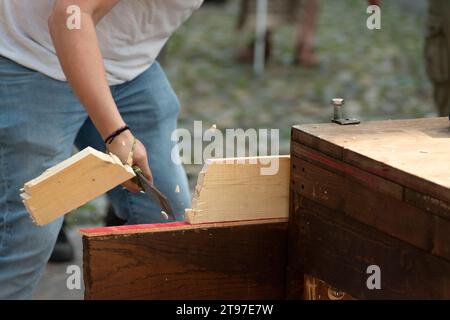 27.05.2023 - Italien, Lombardei, Romano di Lombardia, Broken Blades Italia ASD Show Stockfoto