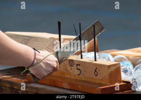 27.05.2023 - Italien, Lombardei, Romano di Lombardia, Broken Blades Italia ASD Show Stockfoto