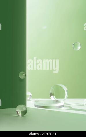 Hintergrund für Produktpräsentationen, Hintergrund für Produktaufnahmen, Hintergrund für Produktwerbung Stockfoto