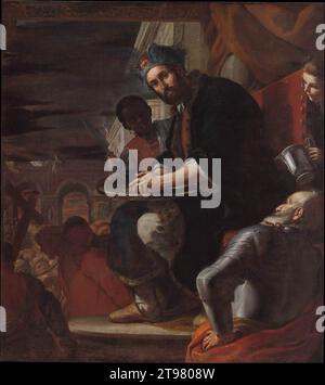 Pilate wascht seine Hände 1663 von Mattia Preti Stockfoto